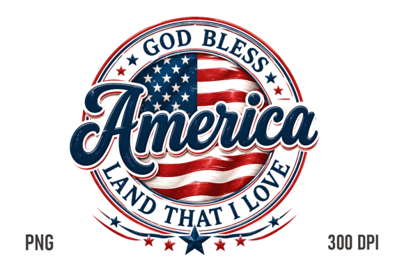 Download God Bless America PNG Design - God bless Collection