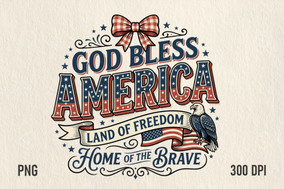 Download God Bless America Patriotic USA PNG Art - God bless Collection