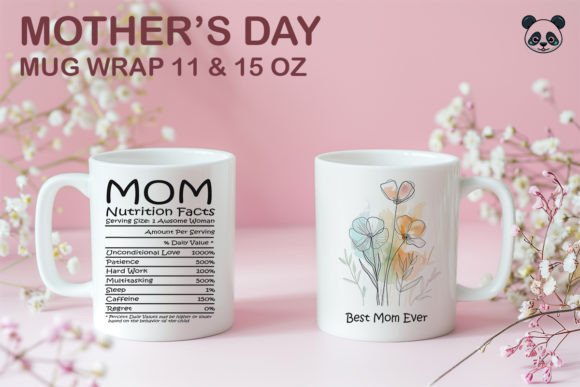Download Mother's Day Sublimation Mug Wrap - Premium Resources