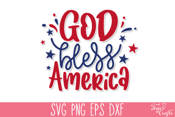 Download God Bless America SVG Cut File - God bless Collection