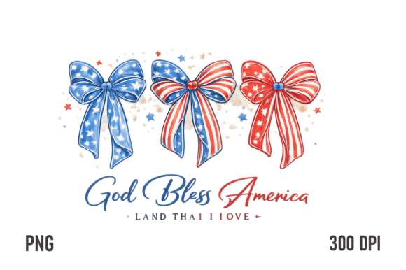 Download God Bless America Bow PNG - God bless Collection